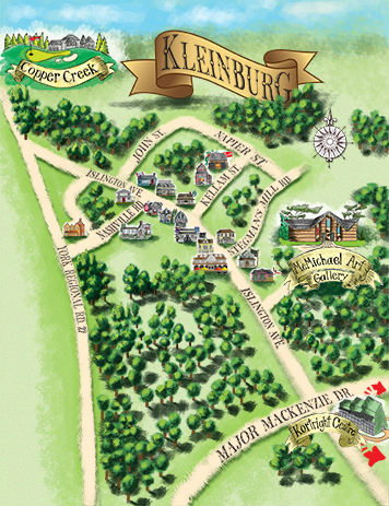 Kleinburg Map